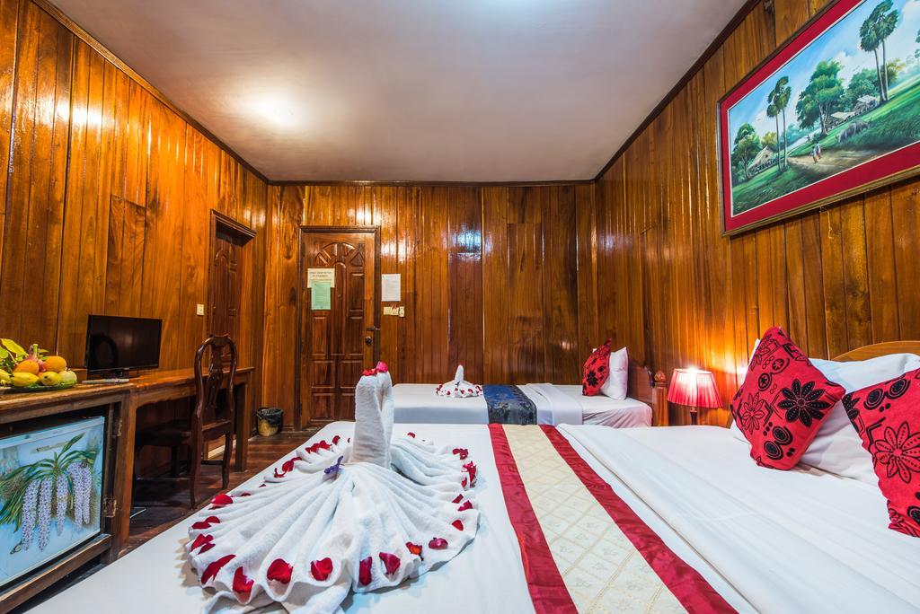 Neak Pean Hotel - Wooden House Siem Reap Eksteriør bilde