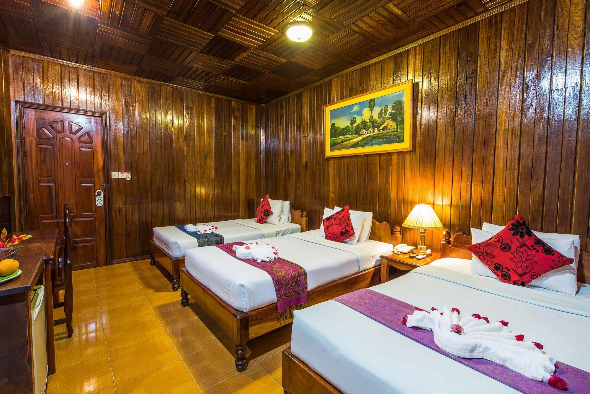 Neak Pean Hotel - Wooden House Siem Reap Eksteriør bilde